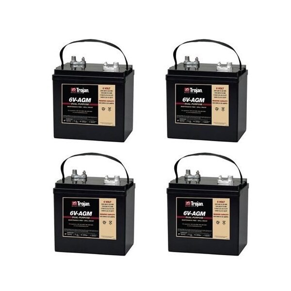 Ilc Replacement For TENNANT, 4PK, SPEED SCRUB 2432 24 VOLTS 4 PACK - SPEED SCRUB 24-32 24 VOLTS 4 PACK