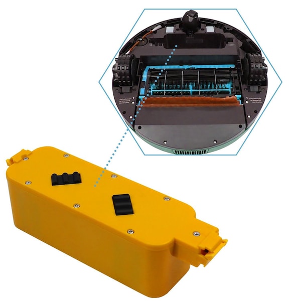 Mighty Max Battery 14.4V NiCD Battery for iRobot Roomba 4110, 4130, 4150 - MAX3471792