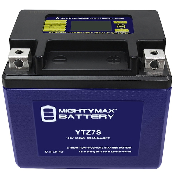 Mighty Max Battery YTZ7S Lithium Replacement Battery compatible with KTM 530 XC-W 2009-2012 - MAX3881066