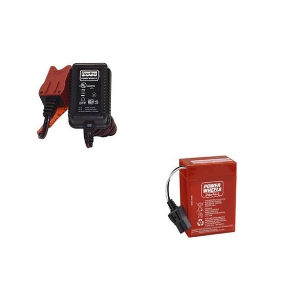 Ilc Replacement for Power Wheels 00801-0712 Battery AND Charger - 00801-0712 BATTERY AND CHARGER POWER WHEELS