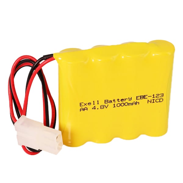 Exell Battery Emergency Lighting Battery Fits Lithonia 277ELNF ELB-4865N ELB4865N - EBE-123