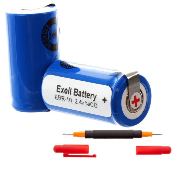 Exell Battery Razor Battery For Remington Razors 5BF1 & XLR 3000 - EBR-10