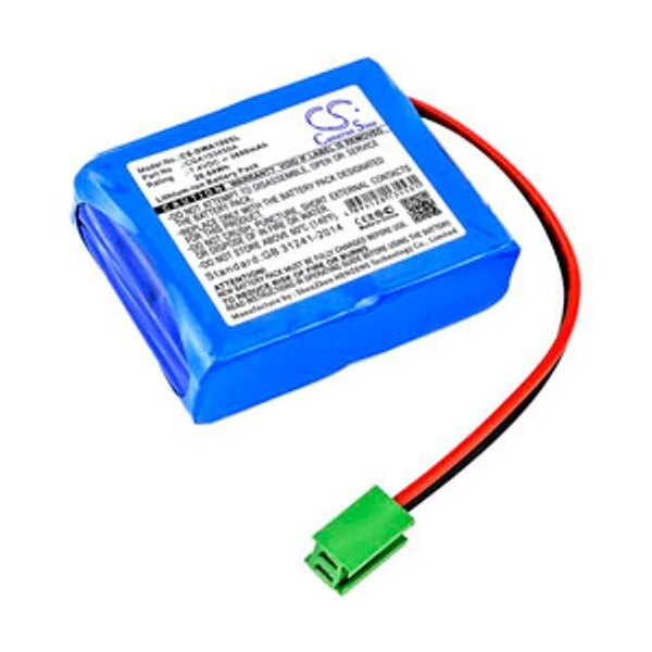 Ilc Replacement for Cemb DWA 1000 Wheel Battery - DWA 1000 WHEEL  BATTERY CEMB