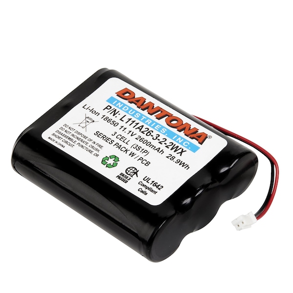 Dantona Battery, L111A26-3-2-2WX - L111A26-3-2-2WX