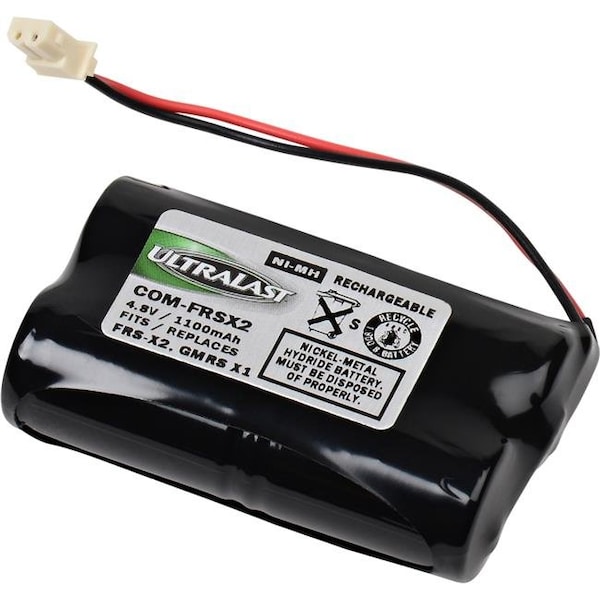 Dantona Dantona COM-FRSX2 4.8V & 1100 mAh Replacement Nickel Metal Hydride Battery for Chatter Box FRS X2 Family Radio Systems - COM-FRSX2