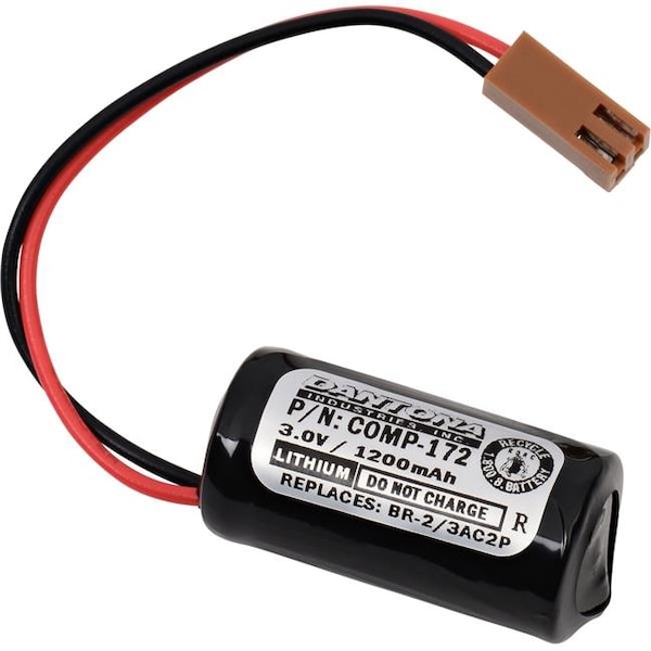 Dantona Dantona COMP-172 Replacement PLC Battery for GE Fanuc 44A724534-001 - COMP-172