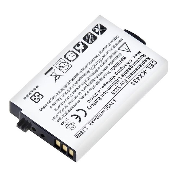 Ultralast Ultralast CEL-KX433 3.7V & 850 mAh Replacement Lithium-Ion Battery for Kyocera 3225 Cellular Phone - CEL-KX433