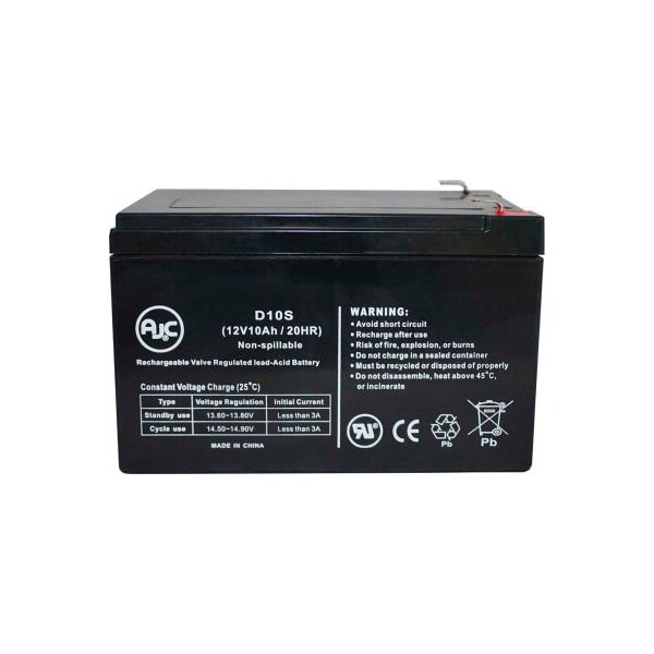 Battery Clerk AJC Simplex 112-113 12V 10Ah Emergency Light Battery - 112-113-SIMPLEX-12V-10AH-ELB