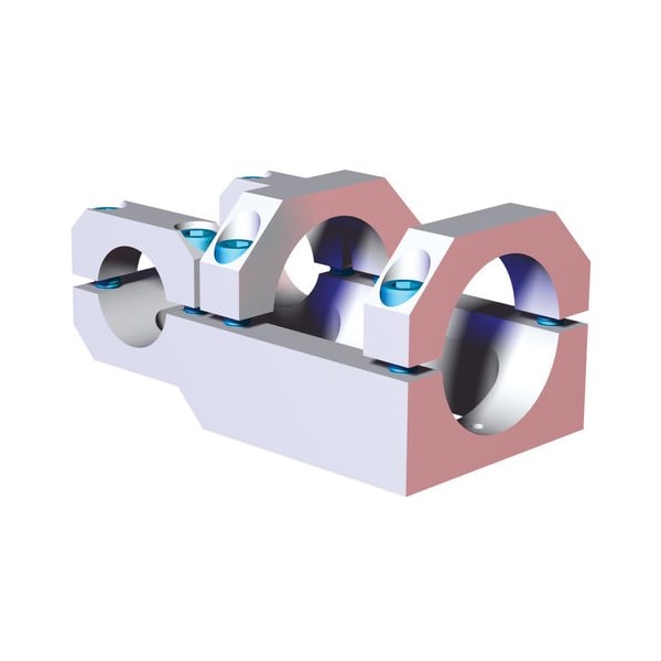 De-Sta-Co T-Clamp - 2.5In Round To 1.5In Round - CPI-TCA-250-150