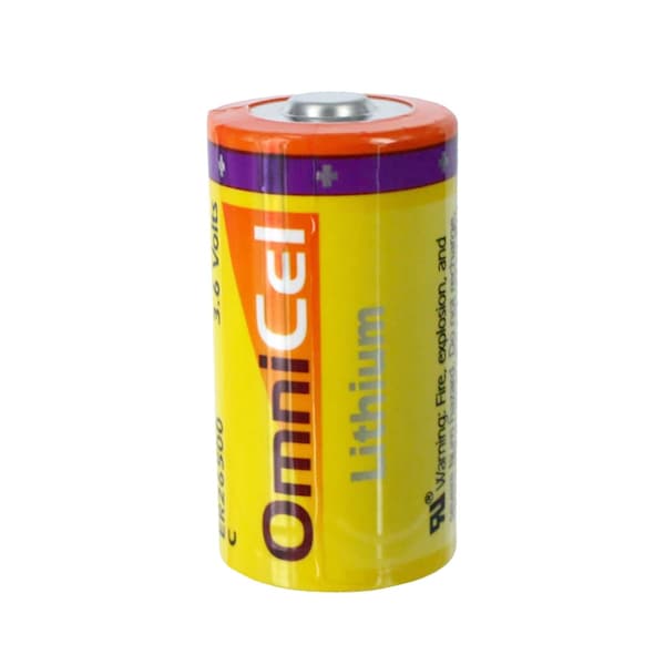 Omnicel ER26500 3.6V 8.5Ah Sz C Standard Lithium High Energy Battery - ER26500/S