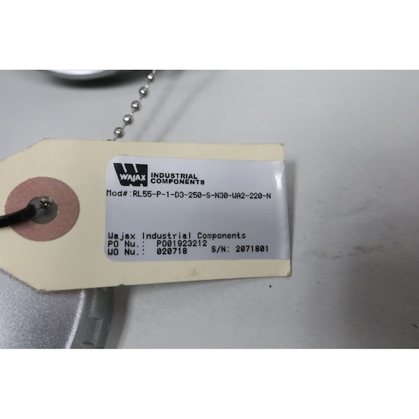 Wajax 22IN 1/4IN RTD - RL55-P-1-D3-250-S-N30-WA2-220-N: WA2-220-N