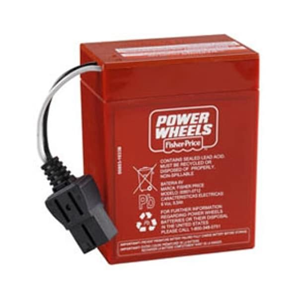 Ilc Replacement for Fisher Price Jeep Commando Power Wheels Battery - JEEP COMMANDO POWER WHEELS   BATTERY FISHER PRICE