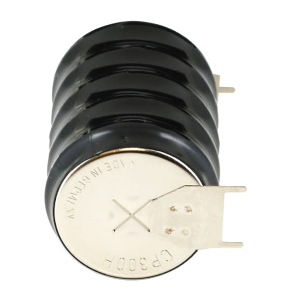 Exell Battery 6V 300mAh NiMH Battery w/PINS for RTC, MBU, Timer, Senor, Meter - 5/CP300H-3PIN