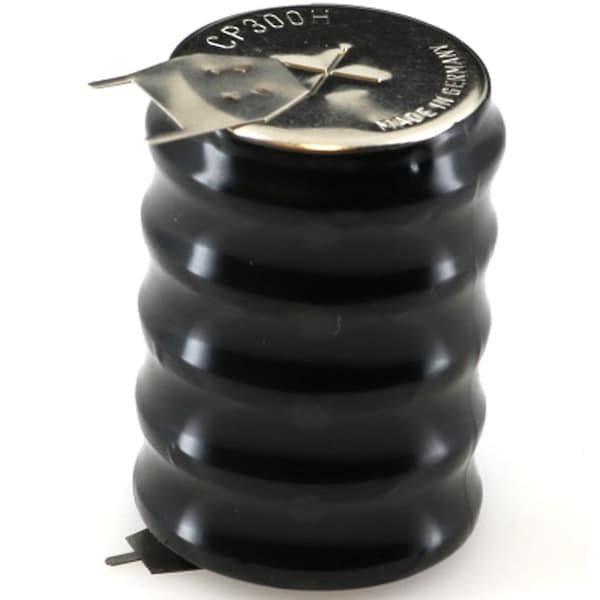 Exell Battery 6V 300mAh NiMH Battery w/PINS for RTC, MBU, Timer, Senor, Meter - 5/CP300H-3PIN
