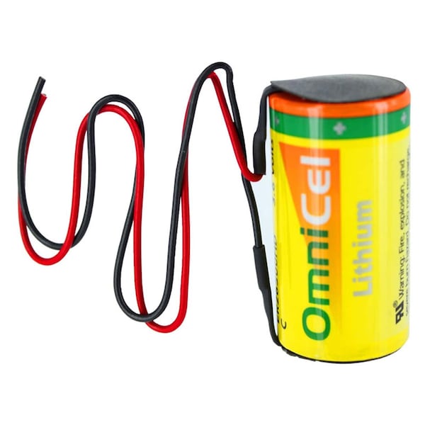 Omnicel ER26500HD 3.6V Sz C Battery w/ Wire Leads Utility Telematics - ER26500HD/W