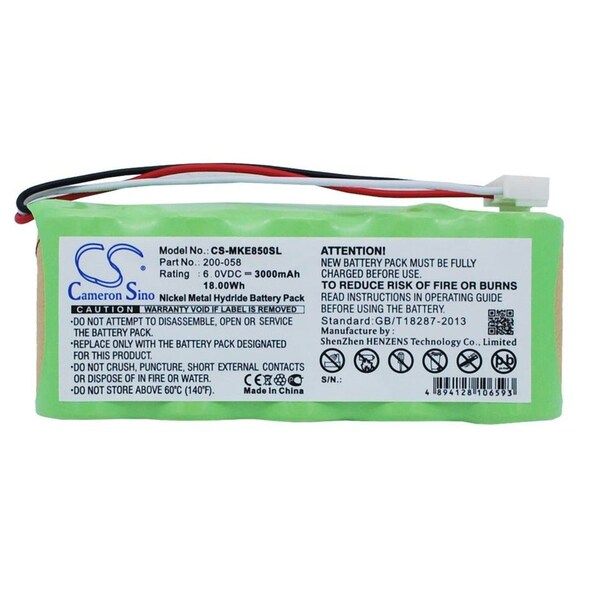 Bsc Preferred Panametrics Magna-Mike 8500 Survey Multimeter and Equipment Replacement Battery - CS-MKE850SL.2