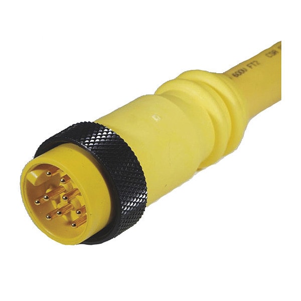 Cable de conexión Remke, Mini, PVC, Macho, 9 polos, 6 pies. - 109B0060AP