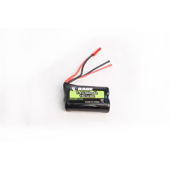 Plastiflex Co 7.4v, 360mAh Li ion Battery - Aqua Dart - RGRB1122