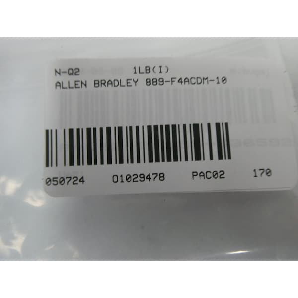 CABLE DE CORDÓN RECTO DE 10 METROS DE MICRO DC DE 4 PINES - 889D-F4ACDM-10