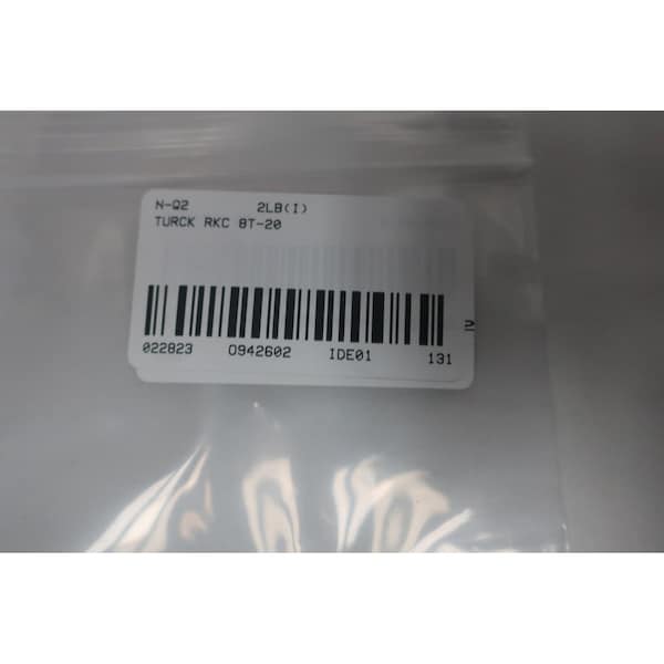 Cable de Cordón hembra/macho Str/Str de 20M de Turck - RKC 8T-20