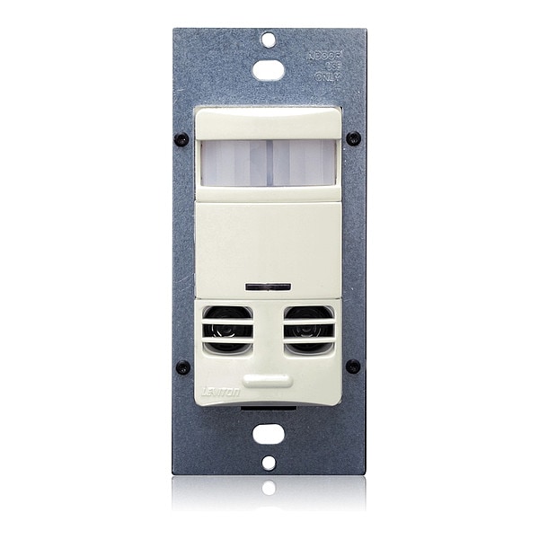 Leviton Detect Sens, PIR/Usonic, 120-277V AC, L Almd - OSSMT-GDT