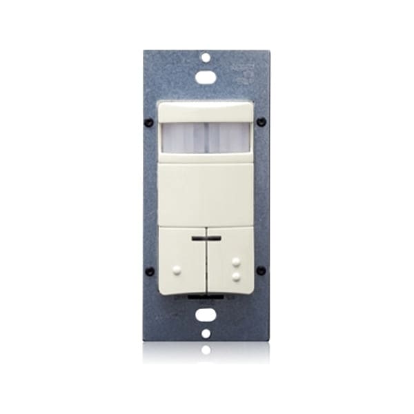 Leviton Sensor de movimiento, PIR, 120/230/277V CA, L Almd - ODS0D-IDT