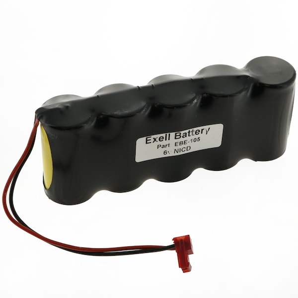 Exell Battery Emergency Lighting Battery for TEIG T26000139, Sure-Lites 026-139 - EBE-105