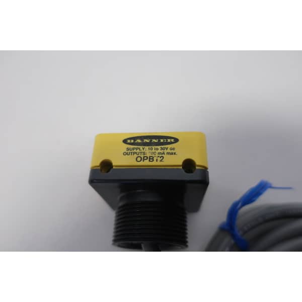 Banner OMNI-BEAM 2M CABLE POWER BLOCK 10-30V-DC SENSOR FOTOELÉCTRICO - OPBT2