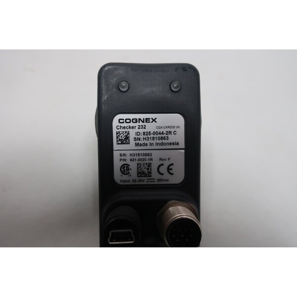 Cámara de inspección Cognex con sensor fotoeléctrico de 22-26V-DC - 821-0020-1R