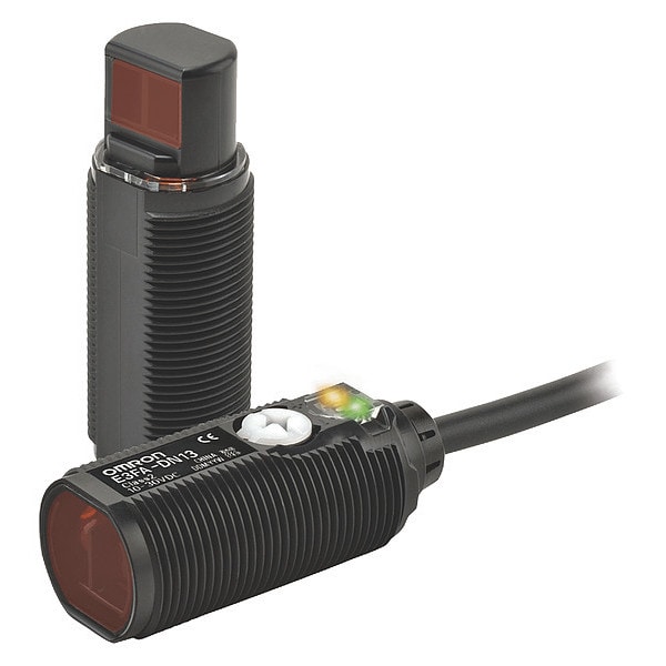 Sensor fotoeléctrico Omron, Cilíndrico, Difuso - E3FA-DN112M