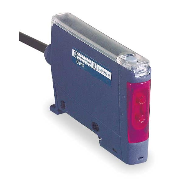 Sensor de Fibra Óptica Telemecanique Sensors, LED, PNP NO/NC, 1.57"H - XUDA2PSMM8