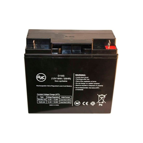 Battery Clerk AJC Simplex 20819275 12V 18Ah Emergency Light Battery - SIMPLEX-20819275