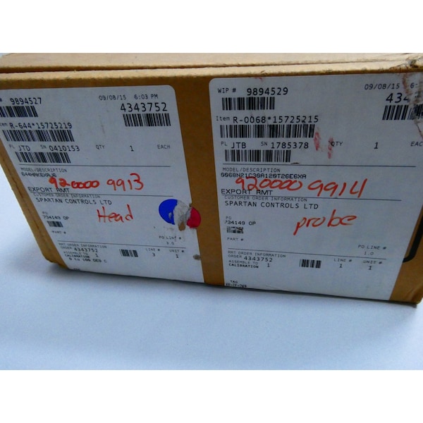 Termopar RTD de 12 pulgadas - 644HAK6XAJ6 0068N21C30A120T26E6XA
