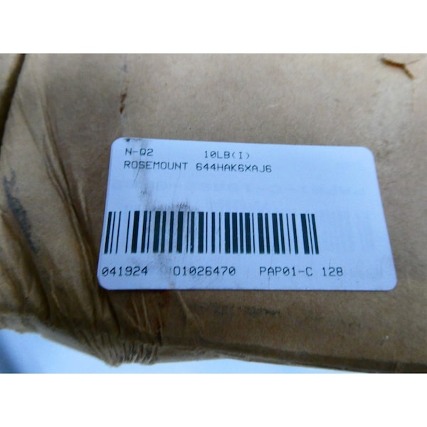 Termopar RTD de 12 pulgadas - 644HAK6XAJ6 0068N21C30A120T26E6XA
