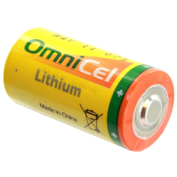 Omnicel ER26500HD 3.6V C Standard Terminal Battery RFID AMR Backup - ER26500HD/S