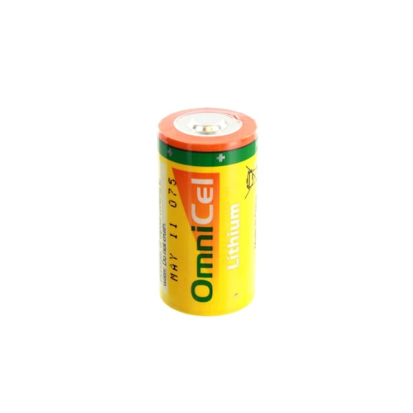Omnicel ER26500HD 3.6V C Standard Terminal Battery RFID AMR Backup - ER26500HD/S