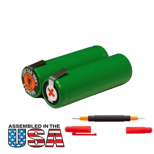 Exell Battery Razor Battery For Philips Norelco 965 Cordless Razors - EBR-21