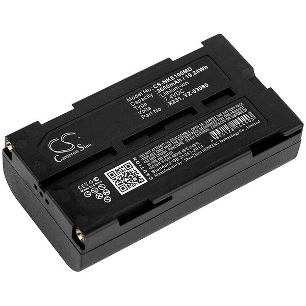 Bsc Preferred Nihon Kohden WEE-1000 2600mAh Medical Replacement Battery - CS-NKE100MD