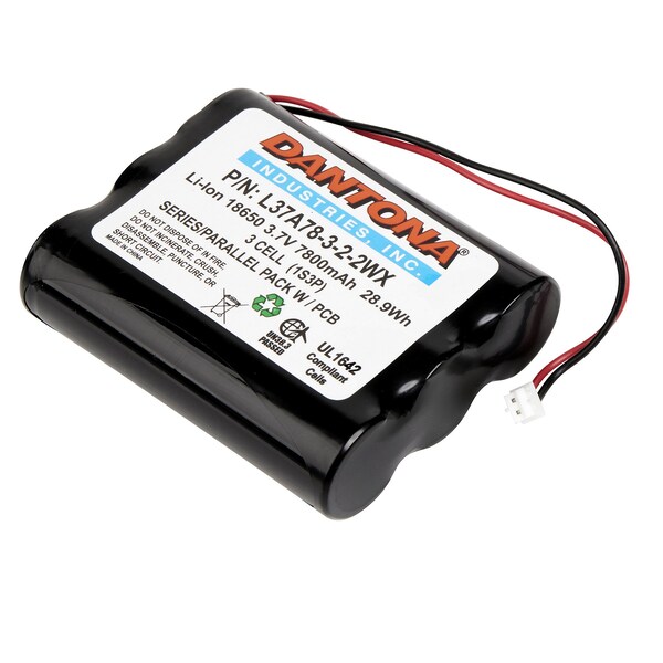 Dantona Battery, L37A78-3-2-2WX - L37A78-3-2-2WX