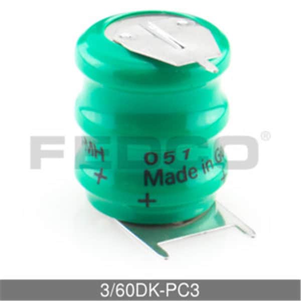 Proplus Compatible with Varta 3-60DK-PC3 3.6V 80mAh Rechargeable Battery For Memory Support Applications - PR2577441