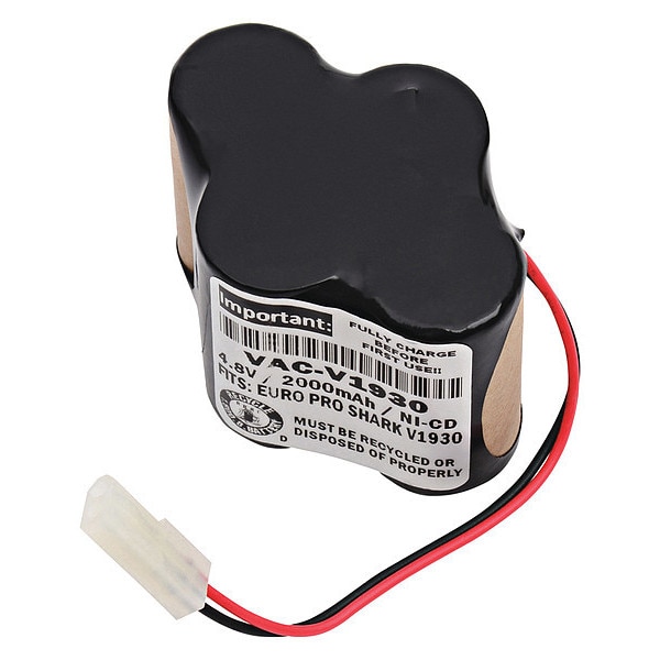 Dantona Battery 4.8 Volt Nickel Cadmium Dantona Vacuum Battery - VAC-V1930