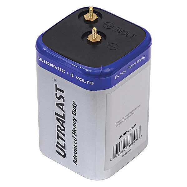 Ultralast NABC Ultralast ULHD6VSC Heavy Duty Battery - 6V DC - ULHD6VSC