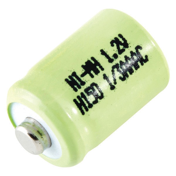 Dantona Battery 1.2 Volt Nickel Metal Hydride Dantona Single Cell Battery - 1/3AAA-150NM-NT