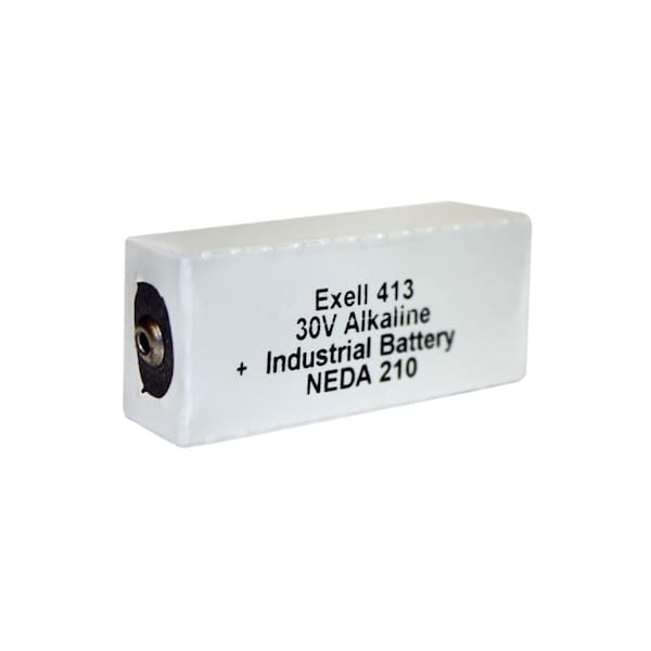 Exell Battery 413A Alkaline 30V Battery NEDA 210, 20F20, BLR123 ER413 - 413A
