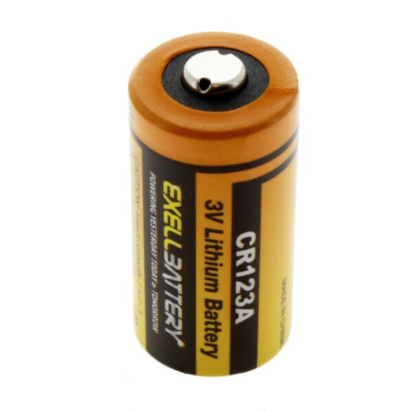 Exell Battery Exell Replaces DL123A, EL123AP, SF123A - EB-CR123A