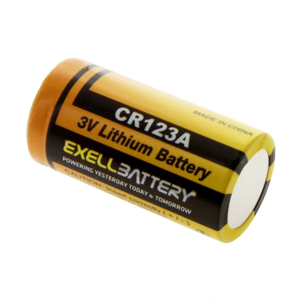 Exell Battery Exell Replaces DL123A, EL123AP, SF123A - EB-CR123A