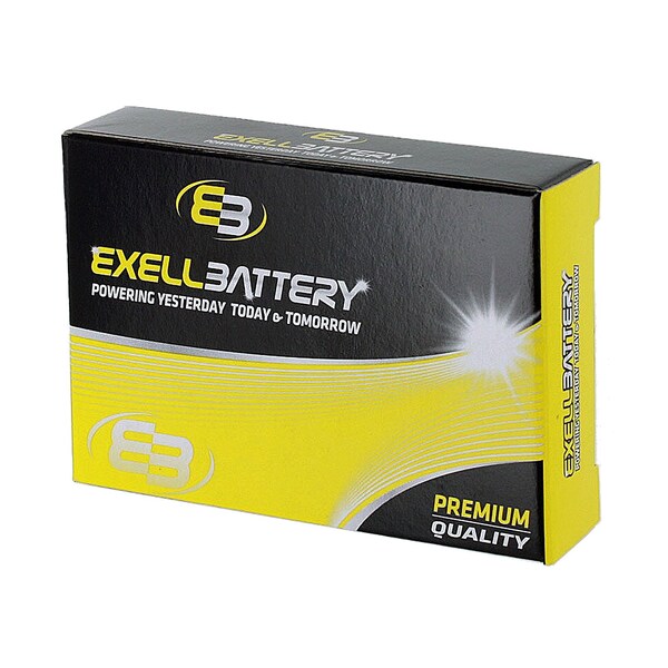 Exell Battery Exell Replaces DL123A, EL123AP, SF123A - EB-CR123A