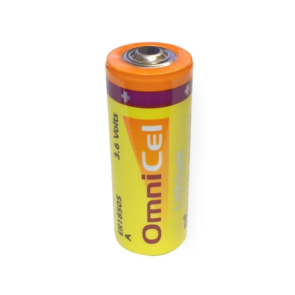 Omnicel ER18505 3.6V 3.8Ah Sz A Button Top Battery RFID Beacons AMR - ER18505/S