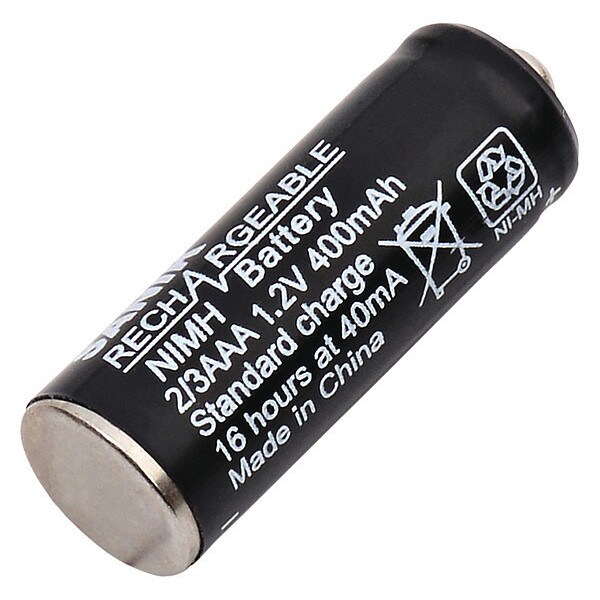 Dantona Battery 1.2 Volt Nickel Metal Hydride Dantona Single Cell Battery - 2/3AAA-400NMNT