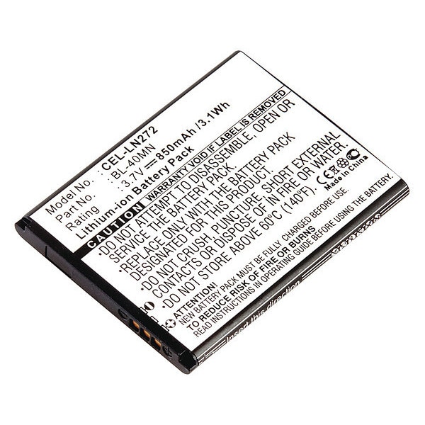 Ultralast Dantona Battery - For Cell Phone - Battery Rechargeable - 850 mAh - 3.7 V DC - 1-/ Pack - CEL-LN272